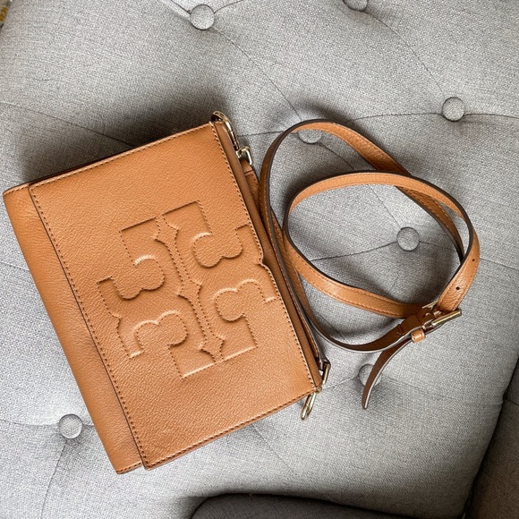 Tory Burch Handbags - TORY BURCH TAN CROSS BODY